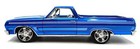 Acme 1 18 1965 Chevrolet El Camino - Southern Kings Customs  blue  A1805414