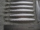 10 Fishing Bulk Jigs Lures 10oz Hammered Diamonds Vertical Jigging No Hooks   