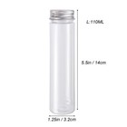 6 Pcs Transparent Liquid Tube Lotion Bottle Tube Small Plastic Bottles