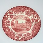Wedgwood St Paul s School Pink Dinner Plate The New Chapel Enlarged 1928