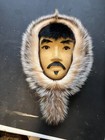Eskimo Mask Decorative Wall Art Home Decor Collectible Handmade