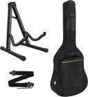 Versatile 3-piece Guitar Kit  Durable Gig Bag  Folding Stand   Adjustable Strap