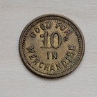 Antique Kotchoffs Mansfield Ohio On Routes 30-39 Trade Token Good For 10 Cents