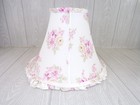 Rachel Ashwell Simply Shabby Chic Lampshade Blush Beauty Pink Rose Fabric Ruffle