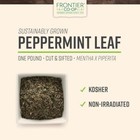 Frontier Co-op Bulk Peppermint Leaf  1 Pound  Cut  Sifted Peppermint For Tea   