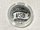 1991-s Us Mint Uso Commemorative Proof Dollar In Capsule 90  Silver Authenticity