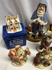 Vintage Heilig-meyers Santas From Around The World Porcelain Figures   More 