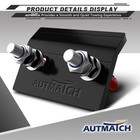 Autmatch 1 25  2 5  Hitch Tightener Antirattle Clamp Heavy Duty Hitch Stabilizer