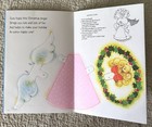 Unused Christmas Girl Angel Toy Activity Play Vtg Greeting Card 1960s 1970s A