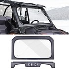 Glass Windshield Vent Front Window For 2019-2023 Polaris Rzr Xp 1000  xp 4 1000