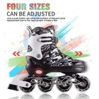 Kuxuan Skates Adjustable Inline Skates For Kids And Youth With Full Light Up