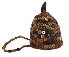 Lega Bwami Hat With Buttons Congo