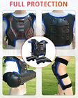 Kids Motorcycle Protective Vest Racing Bike Chest Anti Impact Elbow Knee Pads Us