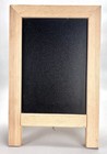 Mini Chalkboard Cork Board Easel Sign A-frame Tabletop Menu Display Pen   Gear