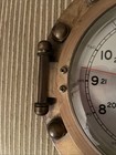Brass Ships Porthole Quartz Ship s Time Clock 9 25 Diameter Working Vintage