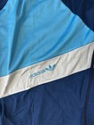 Vintage Adidas Originals Track Jacket     1980s     Navy sky Blue white     Made In Sp