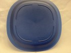 New Tupperware Microwave Reheatable Luncheon Plates Jewel Tone 9 5 Inch Set Of 4