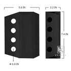 Krydex Tactical Shoulder Pads Strap Cover For Plate Carrier Chest Rig Sling Bag