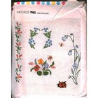 Mccall s 7582 Vintage Embroidery Transfer Pattern 14 Floral Nature Motifs 1980s