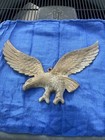 Vintage Flying Eagle Solid Brass Wall Plaque