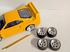 Custom Alloy F40 Wheels No Car Fits On Ferrari Hot Wheels Cars 1 64 10 5 Mm New