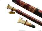 Armenian Professional Apricot Duduk Key A   2 Reeds   National Case