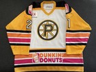 Providence Bruins Warmup Worn Dunkin    Donuts Jersey 2003-04 Size 58 Brian White