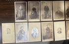 Lot 11 Original Photographs 4 X 3 3 8 Late 1800s Portrait Price Mathias Harrison