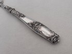 Antique French Sterling Silver Beautiful Condiment Spoon Aq-7