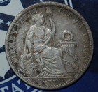 Peru 1 Dinero 1910 F f  G     b287