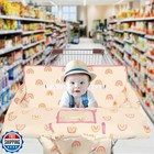 Shopping Cart Cover For Baby 2-in-1 High Chair Cover With Portabl