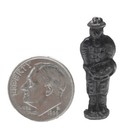 1920 s Cracker Jack Metal Drumming Soldier Prize Drummer   Stand Up
