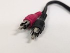 6 5  Dual Rca Plug To Dual Rca Plug Shielded Audio Jumper Cable  2 Pack 