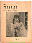 Gigi  Audrey Hepburn   Michael Evans Autographed 1952 Broadway Playbill