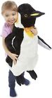 2ft Tall Huge Stuffed Penguin Large Big Soft Plush Lifelike Animal Kid Child Toy