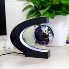 Magnetic Levitating Globe With Led Light   Floating World Map Desk Decor   Uniqu