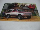 1979 Plymouth Trail Duster Pd100 Pw100 Truck Dealer Sales Brochure Catalog