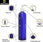 Empty Lotion Pump Bottles  8 Oz Bpa-refillable Plastic Containers  Pete1