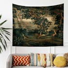 Extra Large Tapestry Antique Castle And Garden Wall Mounted Tapestries Homedecor