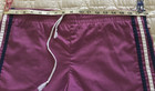 1970s Jantzen Swim Trunks Purple Usa Men Size 32 Vtg