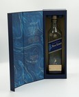 Rare Uk 750 Ml Johnnie Walker Blue Label Scotch Whisky Empty Bottle With Box