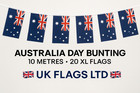 10 20 50 100 Metre s Oz Australia Flag Party World Cup 2026  Ashes Rugby Bunting