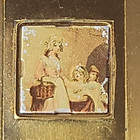 Vintage Art Deco Yardley Of New York Enameled Powder   Rouge Compact
