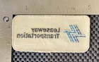Leaseway Transportation Embroidered Sew On Patch Vehicle Leasing 5  X 2 1 2  Nos