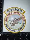 Fort Lewis College Durango Colorado Co Police Shoulder Patch Obsolete Rare