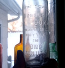 Bubble Quick Heats This Bottle In One Minute N y  Hand Blown Early 1900 Nurser