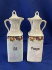 Vintage German Porcelain Lusterware Cruet Set  1930s Or 40s