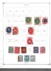 Collection  Mexico Part A Scott Pages  1863 1985  Cat  164 Mint  used