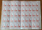 Russia Ussr 1941 Zverev 716 Sheet Of Stamps Mnh Cv 350