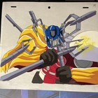 Vintage Transformers Animation Cel Beast Wars Production Art Toys Robots Mt